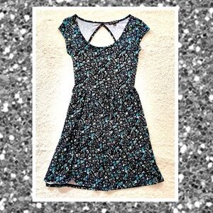 Floral Cap-Sleeve Mini by BeBop